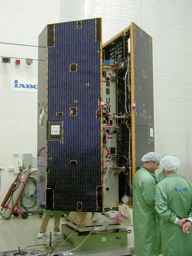 Image of GRACE satellites at IAGB