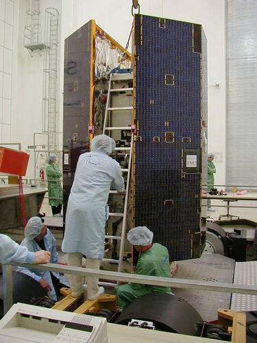 Image of GRACE satellites at IAGB