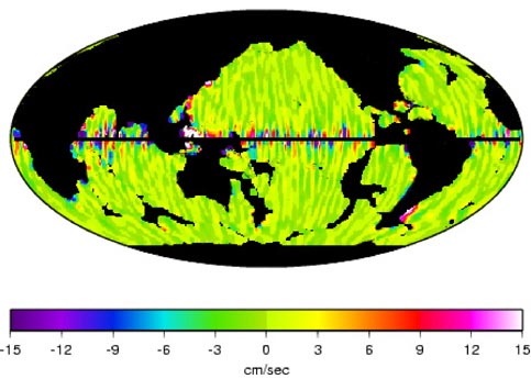 Surface current differences using GGM01 geoid