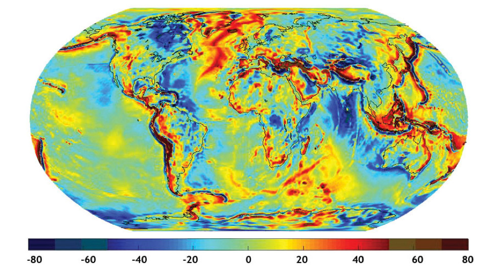 Gravity anomalies from ten years (2003-2013) of GRACE data and four years of GOCE data (GGM05G)