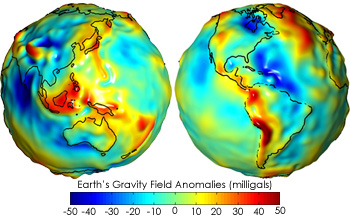 Earth's gravity field as seen by GRACE